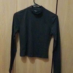 Mockneck crop top